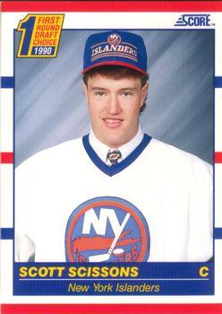 Scott Scissons #432 1990-91 Score (US) Hockey