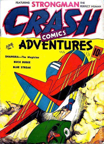 Crash Comics #2 (1940) Comic Books Crash Comics