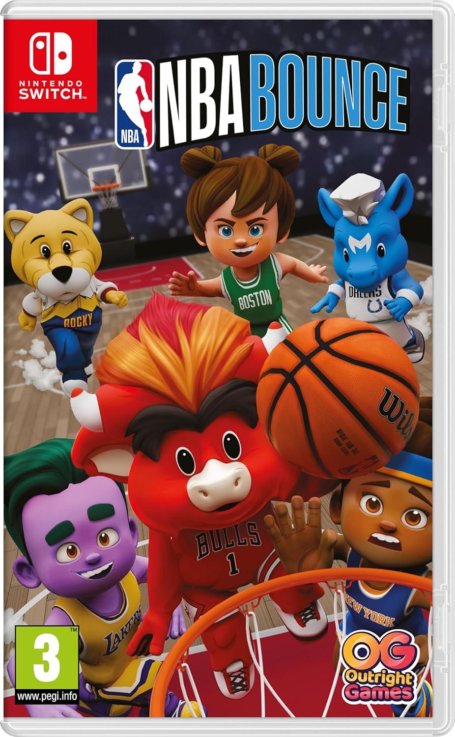 Carátula de NBA Bounce para Switch (edición PAL España)