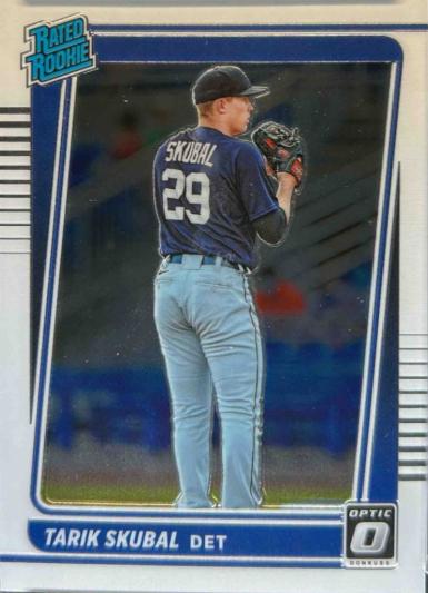 Tarik Skubal #79 2021 Panini Donruss Optic Baseball