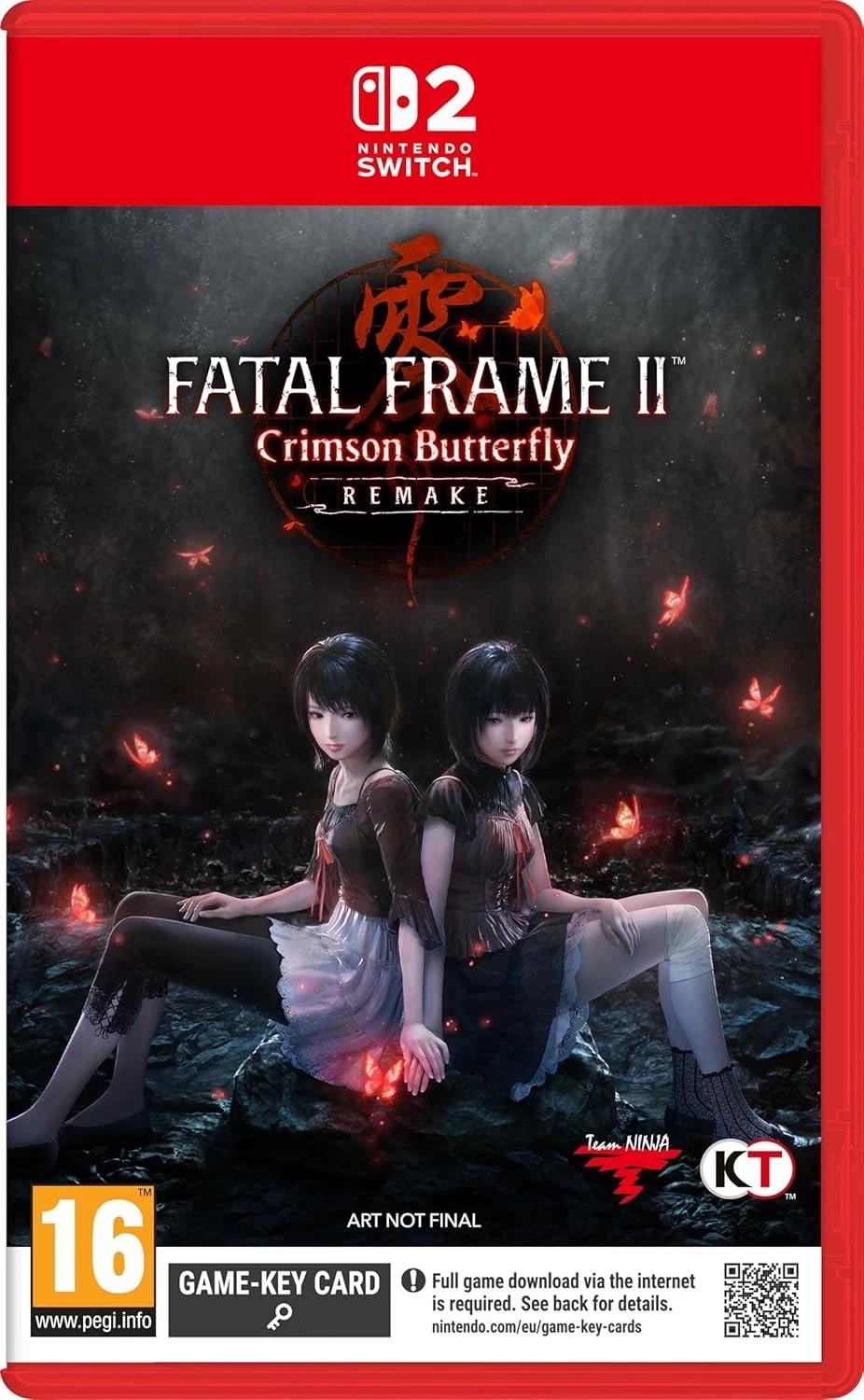 Carátula de Fatal Frame II: Crimson Butterfly Remake para Switch 2 (edición PAL España)