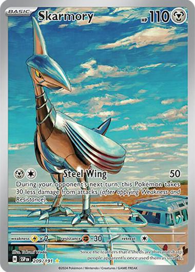 Skarmory #209 Cover Art