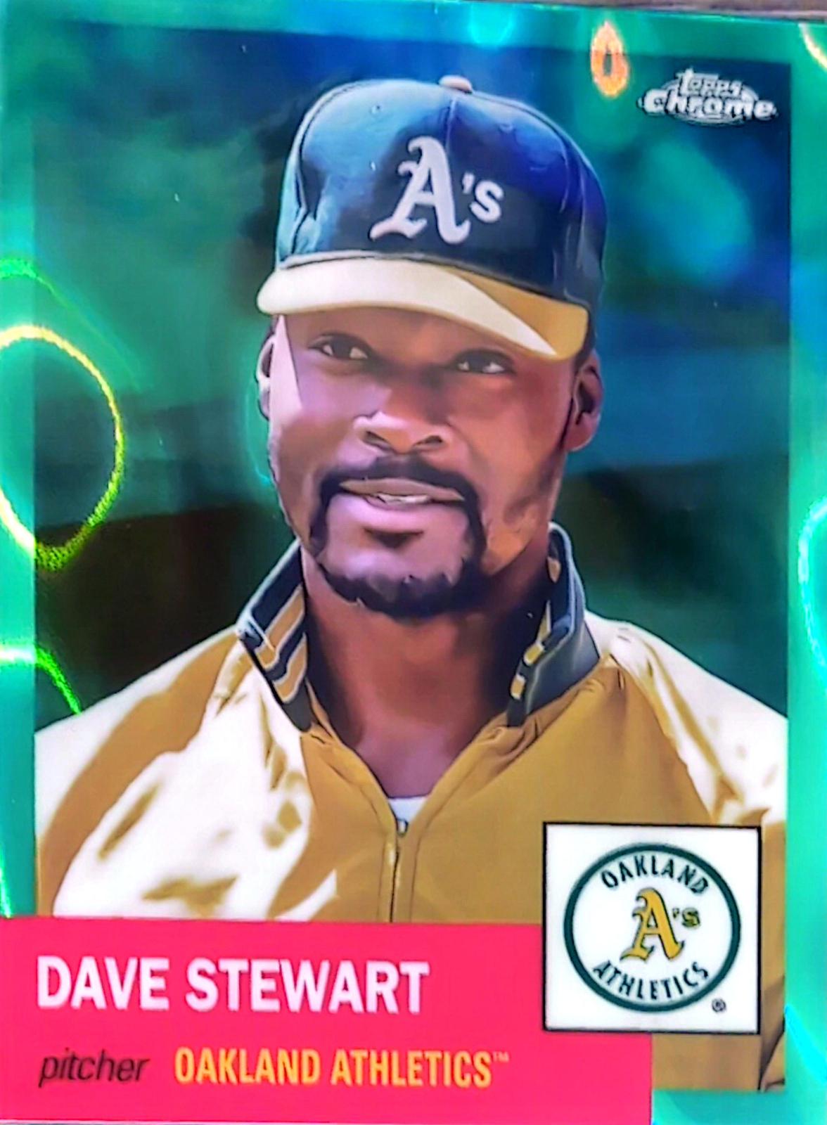 Dave Stewart [Aqua Lava Refractor] #179