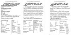 Full Cover Back | Airwolf [Encore] ZX Spectrum