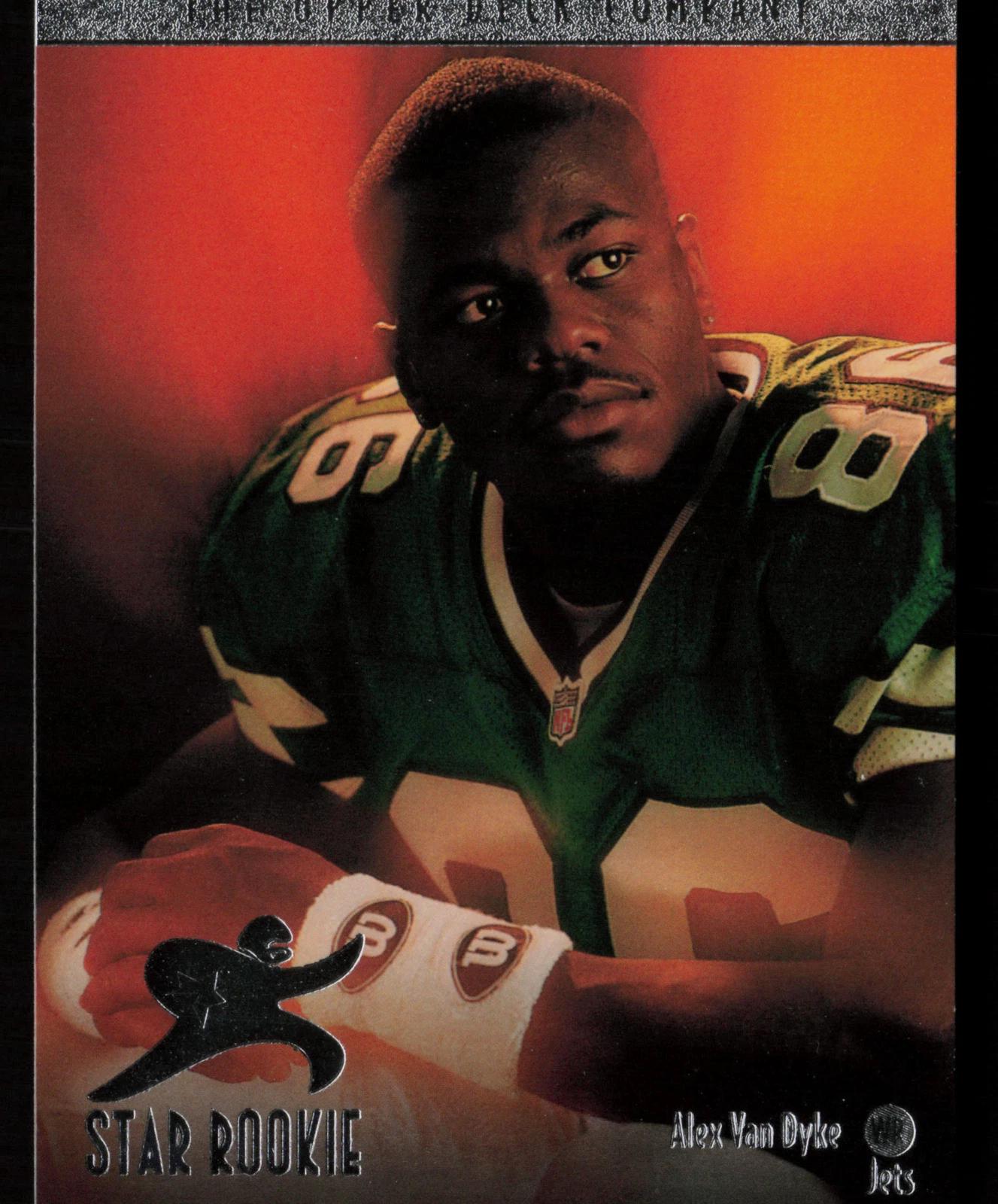 Alex Van Dyke #22 Football Cards 1996 Upper Deck