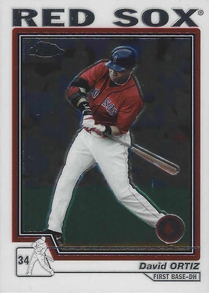 David Ortiz #355 2004 Topps Chrome Baseball