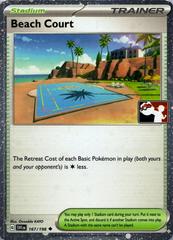 Beach Court [Prize Pack Cosmos Holo] #167 Pokemon Scarlet & Violet Prices