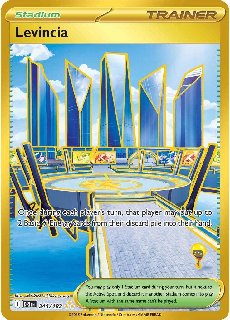 Levincia #244 Pokemon Destined Rivals
