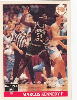 Marcus Kennedy #15 1991 Front Row Italian English Basketball