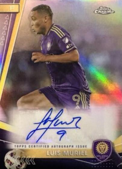 Luis Muriel #CA-LU 2024 Topps Chrome MLS Autograph