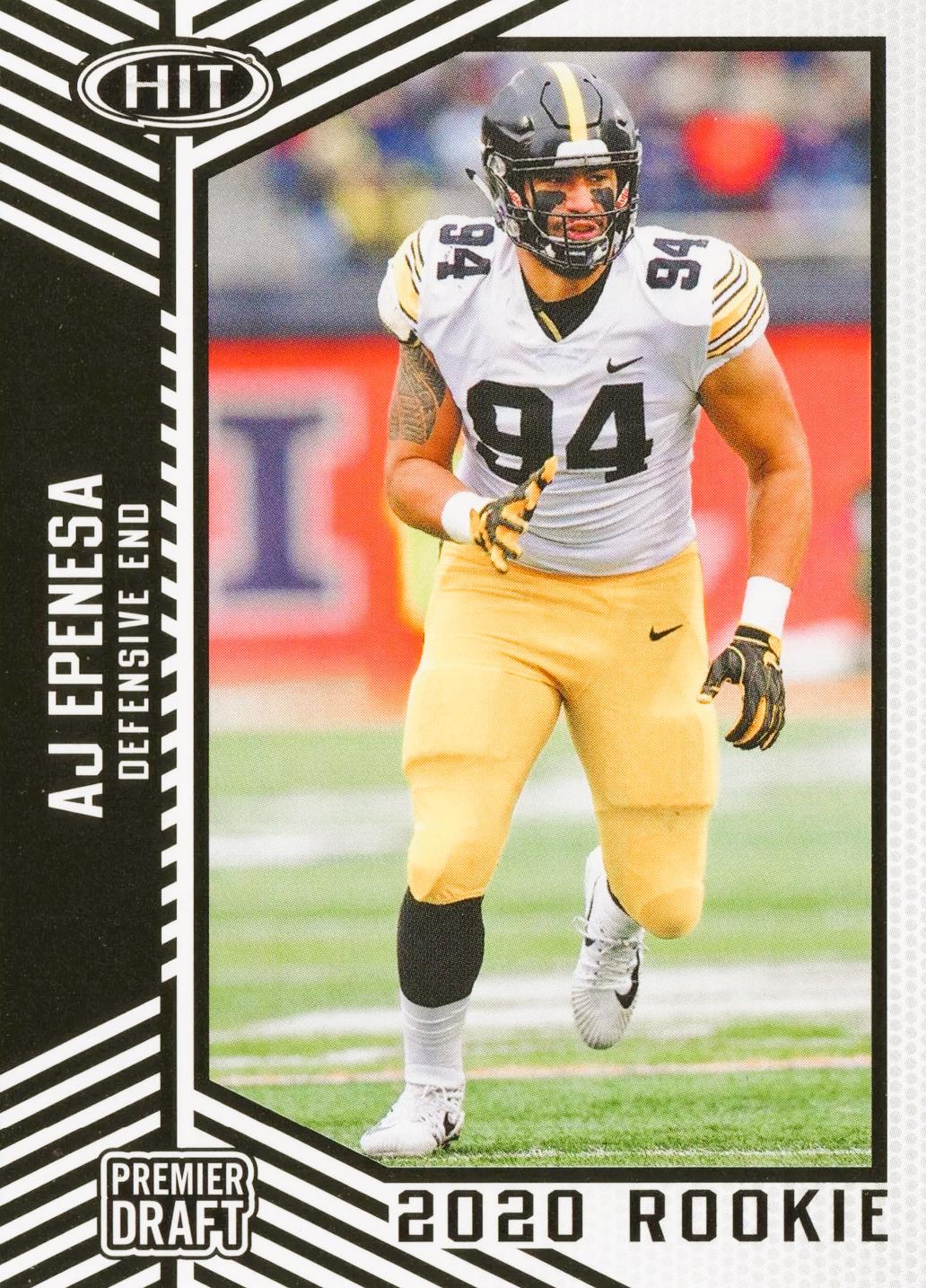 A. J. Epenesa #88 2020 Sage Hit Football