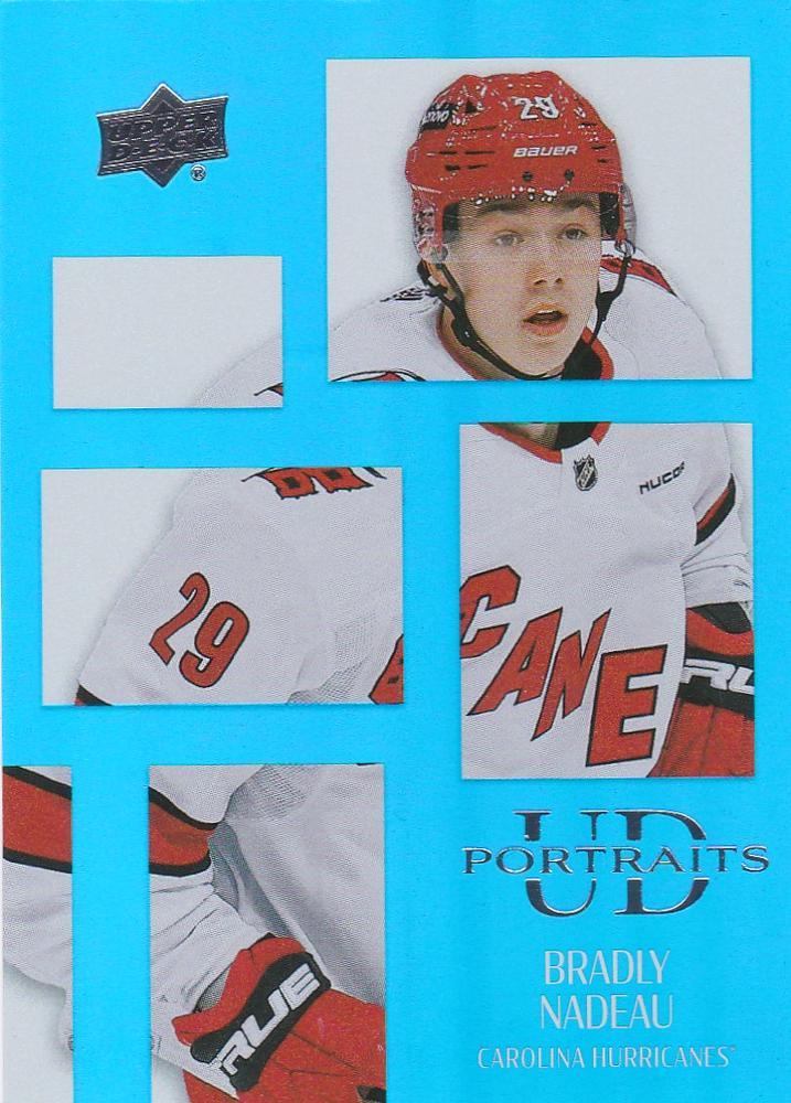 Bradly Nadeau #P-49 2024 Upper Deck UD Portraits Hockey