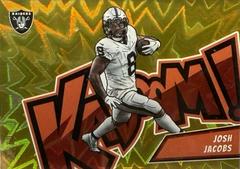 Josh Jacobs [Gold] #10 Prices | 2023 Panini Absolute Kaboom