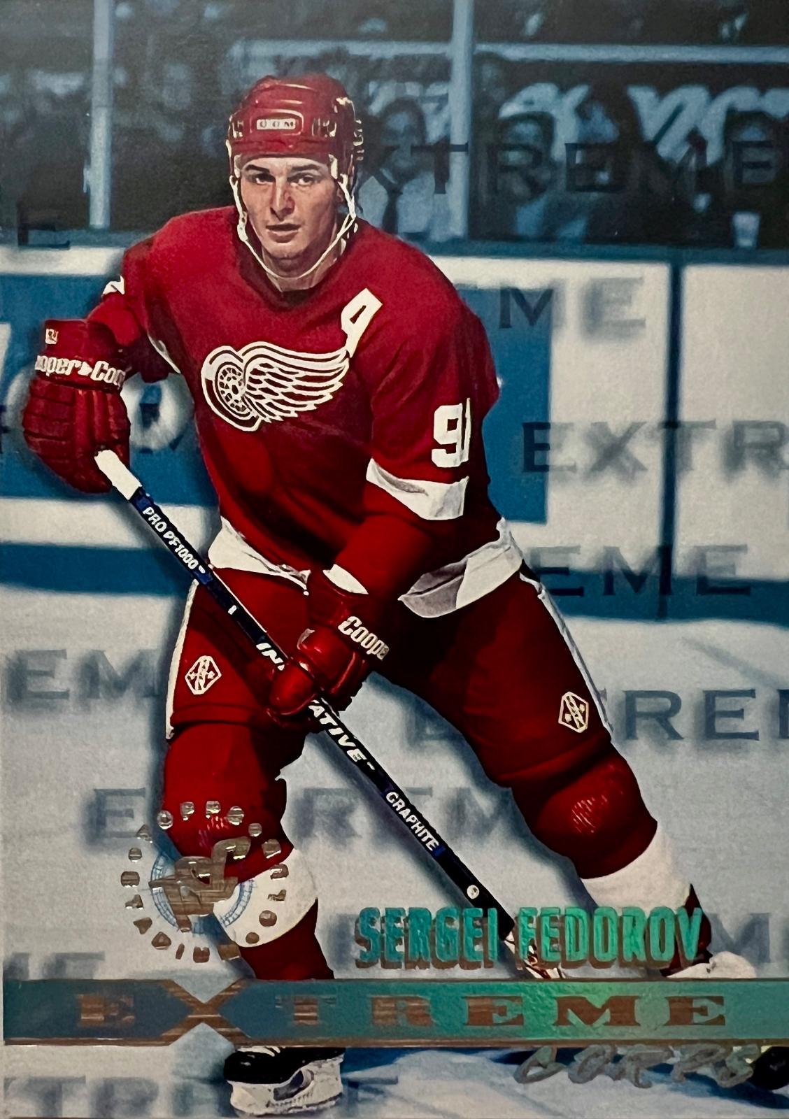 Sergei Fedorov #EC169 Hockey Cards 1995 Stadium Club