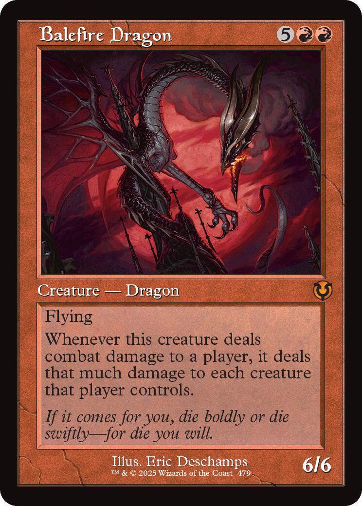 Balefire Dragon #479 Magic Innistrad Remastered