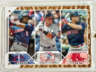 Luis Arraez, Aaron Judge, Xander Bogaerts