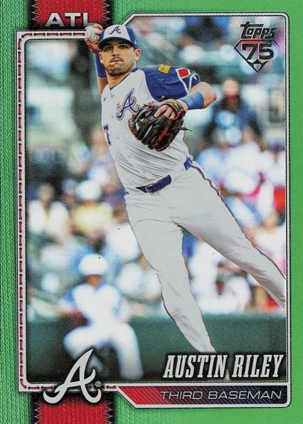 Austin Riley [Green Rainbow] #238