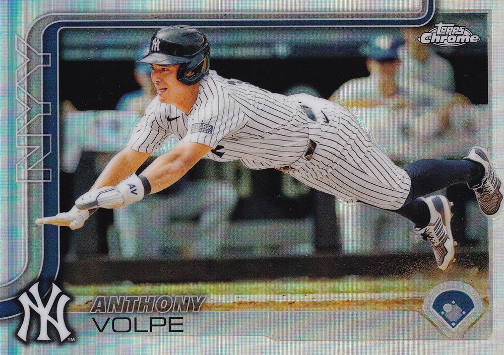 Anthony Volpe [Refractor] #162 Prices | 2025 Topps Chrome