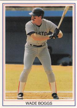 Wade Boggs #10 1988 Gray Star Series 1 White Border Baseball