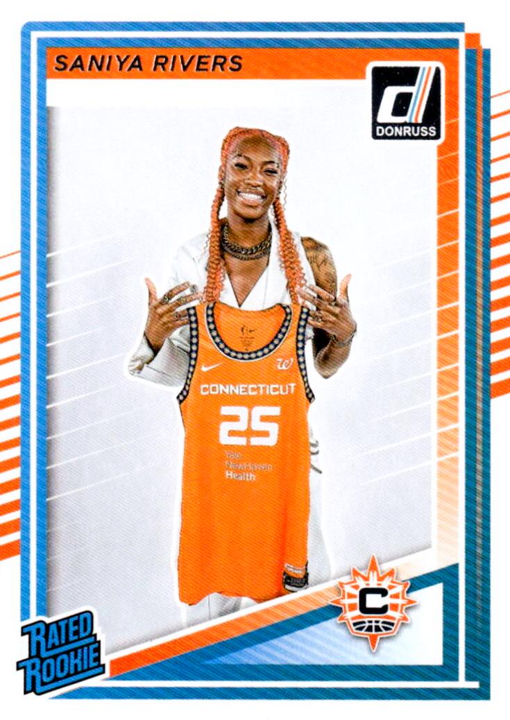 2025 Panini Donruss WNBA Saniya Rivers #92 card