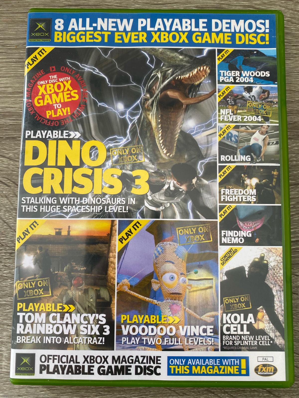 Official UK Xbox Magazine Game Disc #22 PAL Xbox