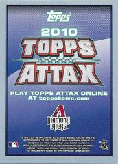 Back | Mark Reynolds [Code Card] Baseball Cards 2010 Topps Attax
