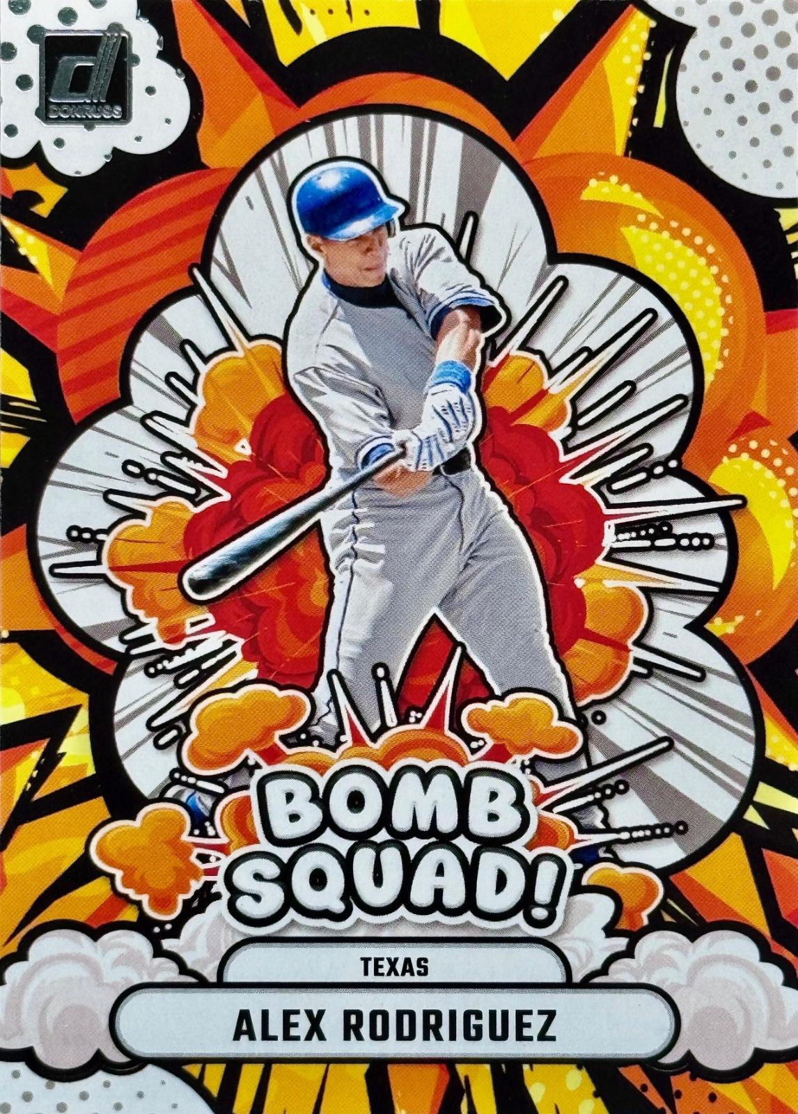 2025 Panini Donruss Bomb Squad Alex Rodriguez #15 card