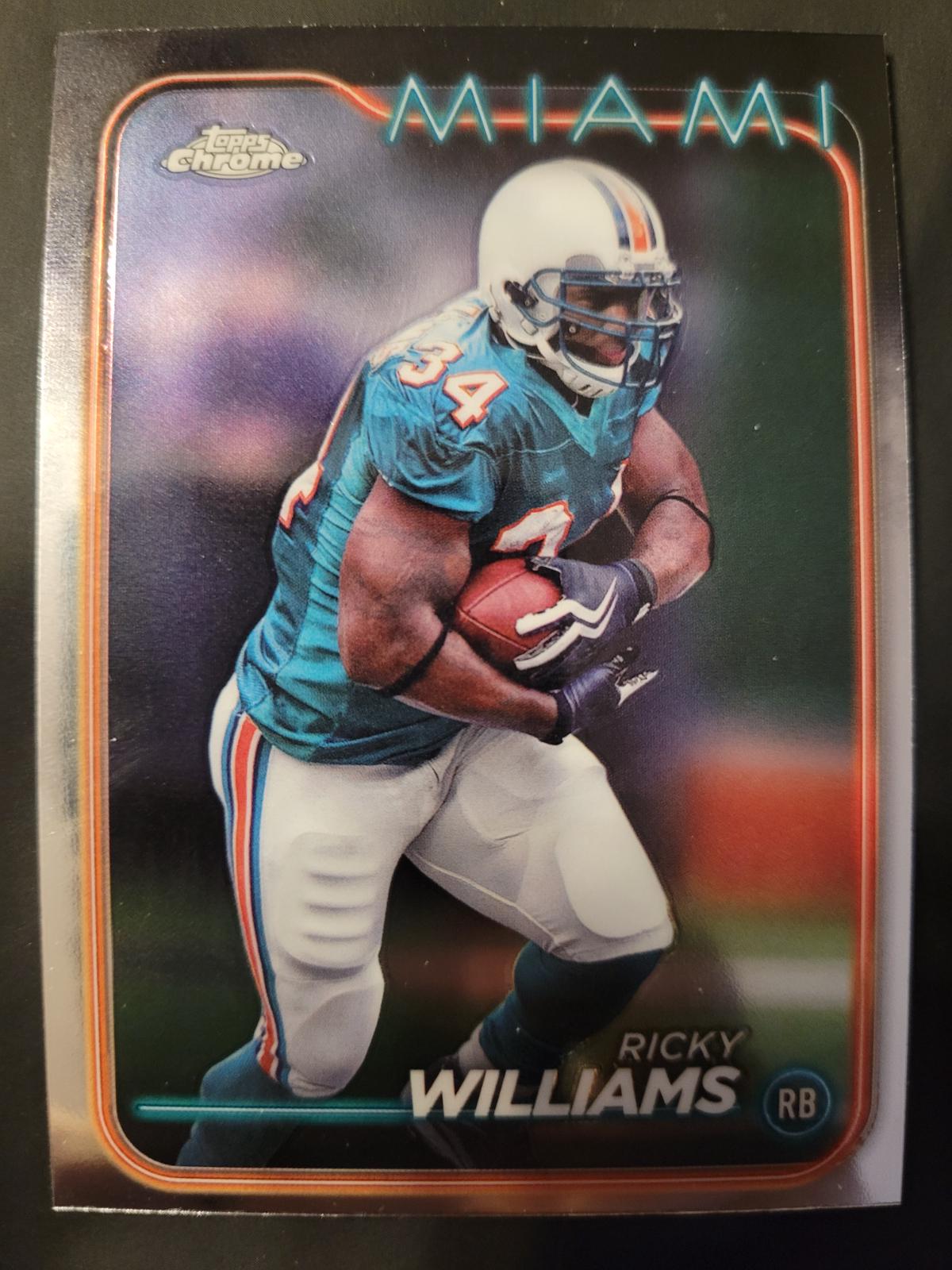 Ricky Williams #110 Football Cards 2024 Topps Chrome