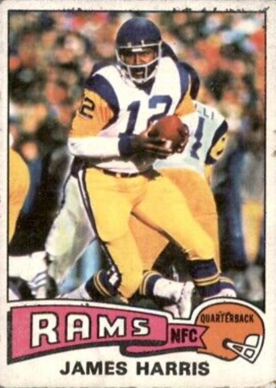 James Harris #338 Football Cards 1975 Topps