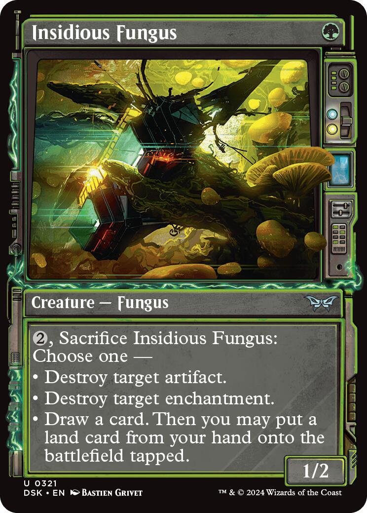 Insidious Fungus #321 Magic Duskmourn: House of Horror