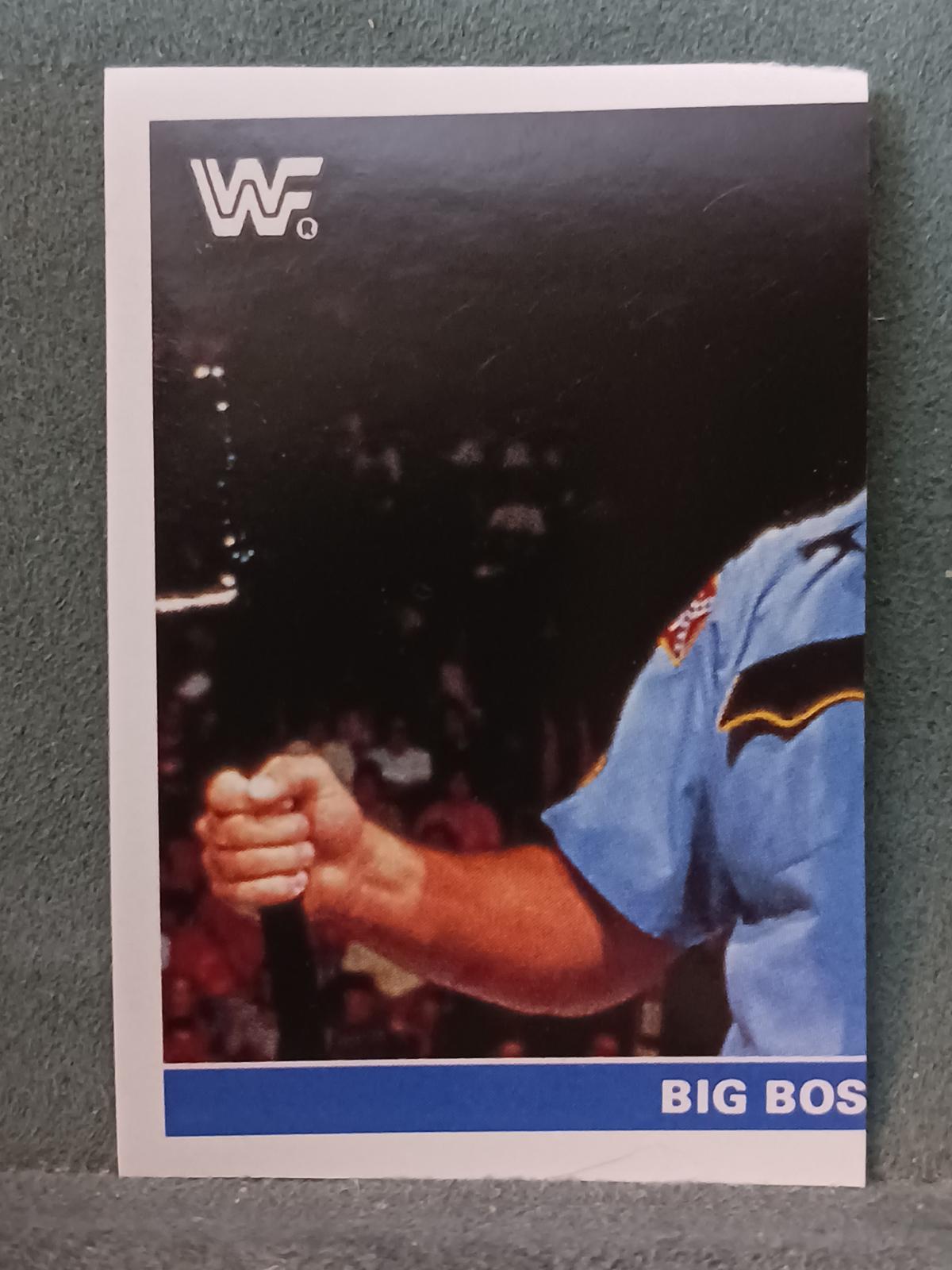 Big Boss Man #36 Wrestling Cards 1991 WWF Superstars Stickers