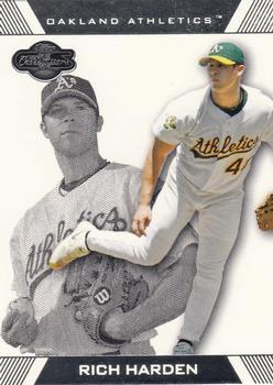 Rich Harden #30 Baseball Cards 2007 Topps CO Signers