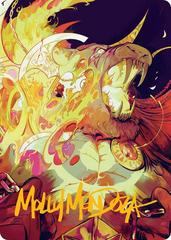 Ajani's Anguish [Gold-Stamped Signature] #48