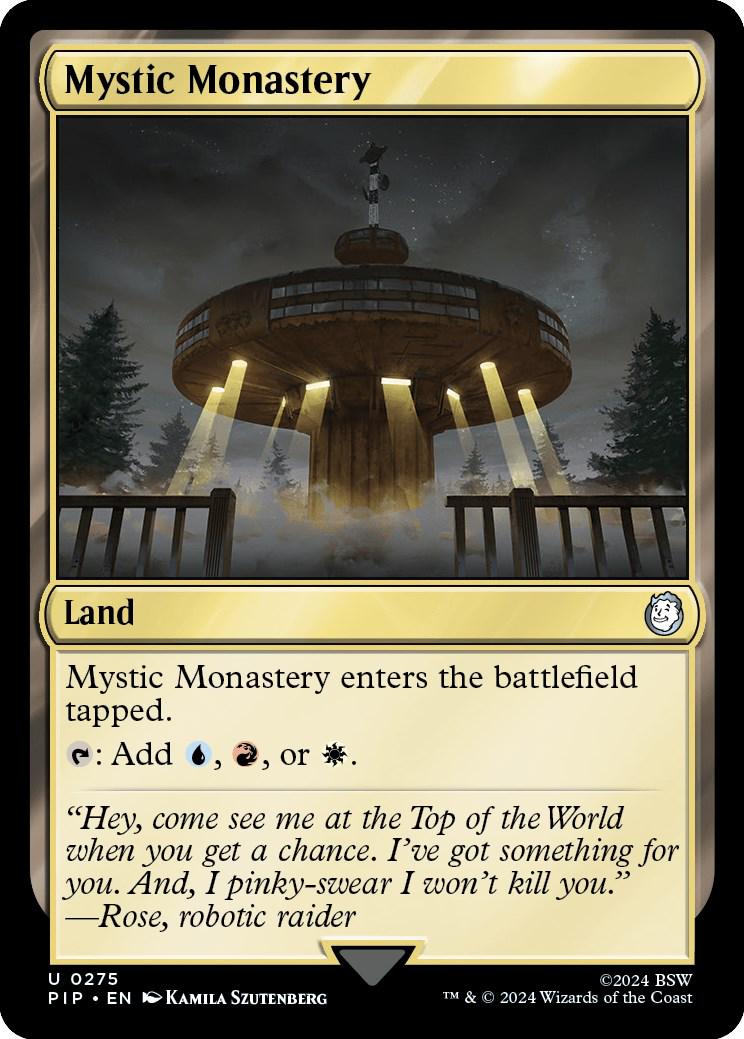 Mystic Monastery [Foil] (Magic Fallout)