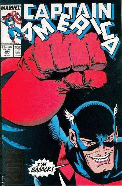 Captain America #354 (1989) Comic Books Captain America