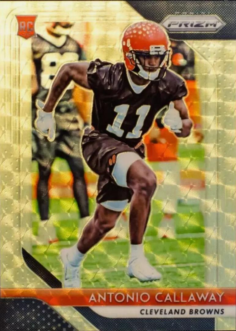 Antonio Callaway [Gold Prizm Vinyl] #270