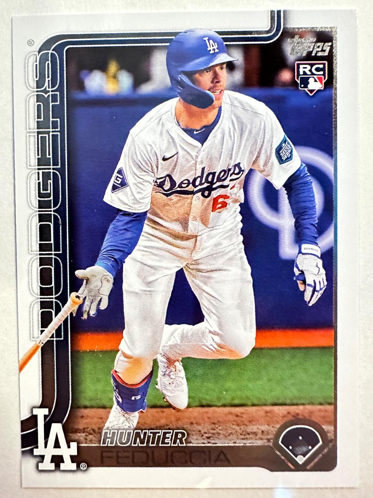 Hunter Feduccia #68 Baseball Cards 2025 Topps