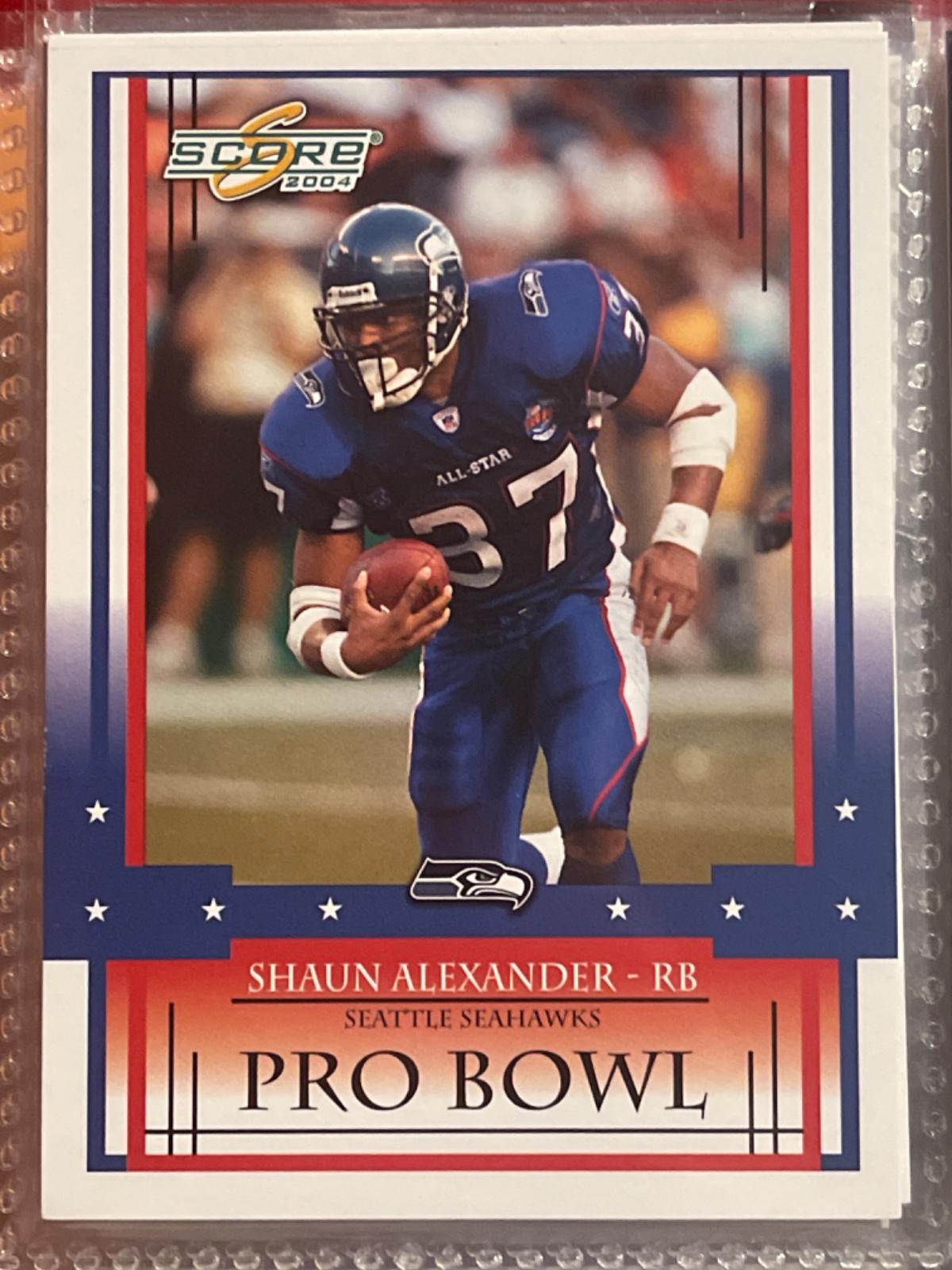 Shaun Alexander #345 2004 Panini Score Football