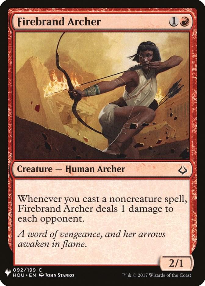 Firebrand Archer (Magic The List Reprints)