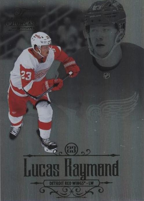 Lucas Raymond #7 2023 Fleer Ultra Flair Showcase Showstopper Hockey