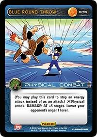 Blue Round Throw S75 Dragon Ball Z Premier Set