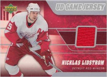Nicklas Lidstrom #J2-NL 2006 Upper Deck Game Jersey Hockey