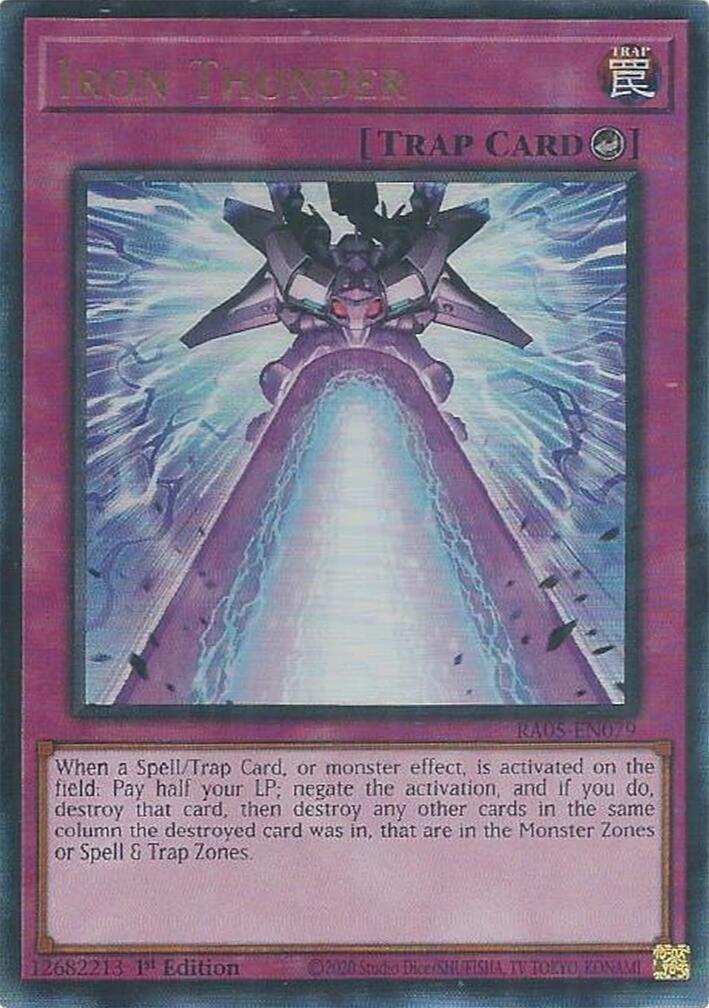 Iron Thunder [Ultimate Rare] RA05-EN079