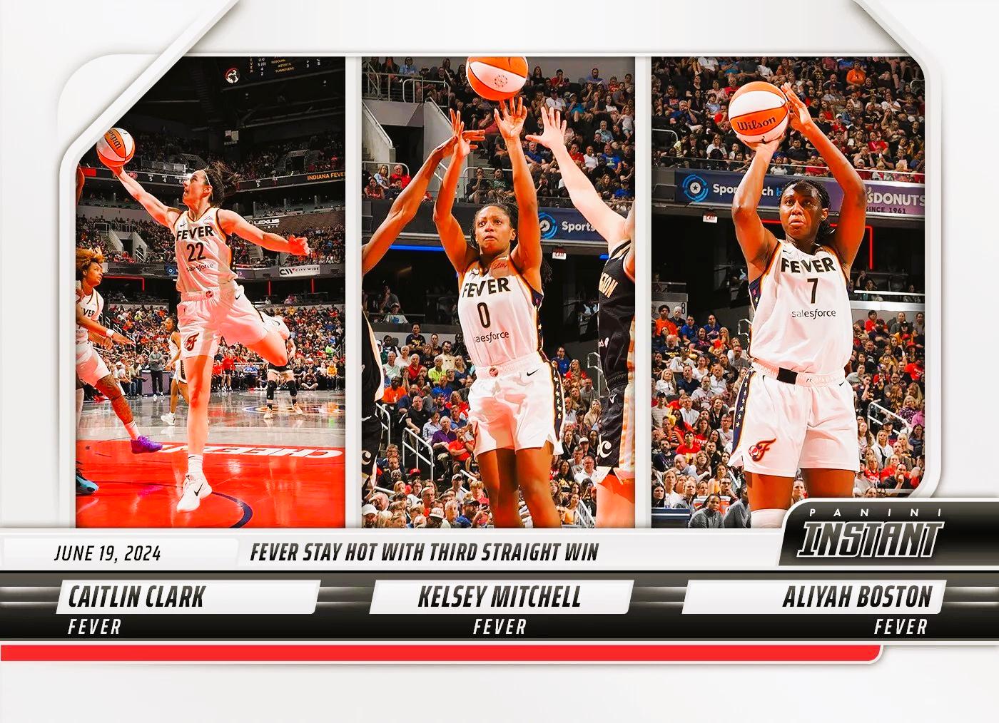 Kelsey Mitchell / Caitlin Clark / Aliyah Boston #78