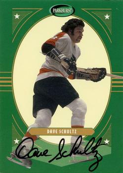 Dave Schultz #PA-43 2001-02 Parkhurst Hockey Autographs