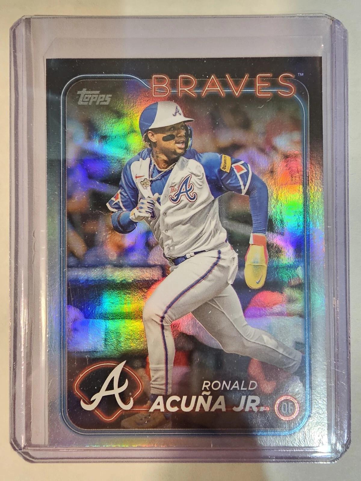 Ronald Acuna Jr. [Silver] (2024 Topps)