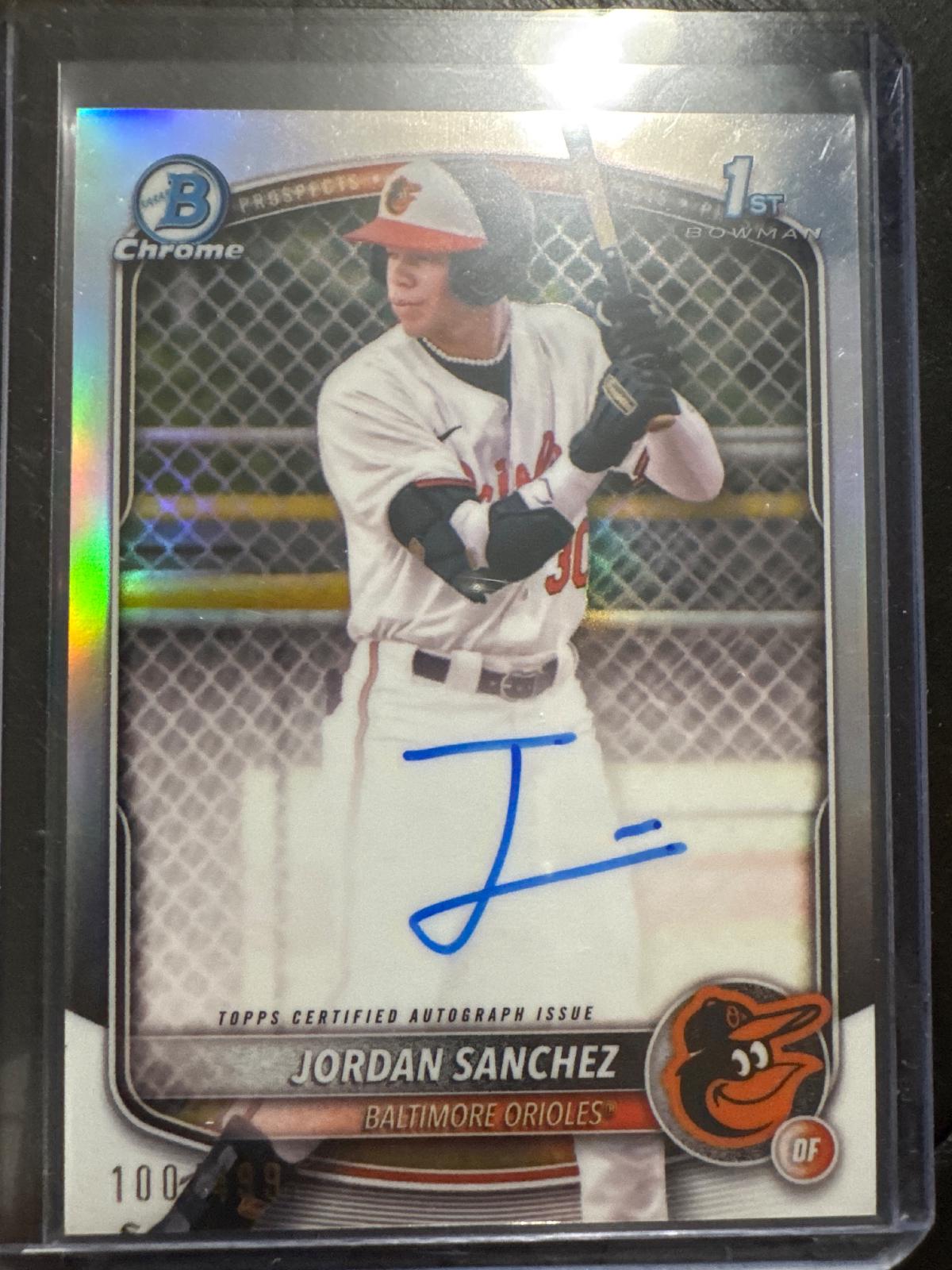 Jordan Sanchez [Refractor] #CPA-JOS