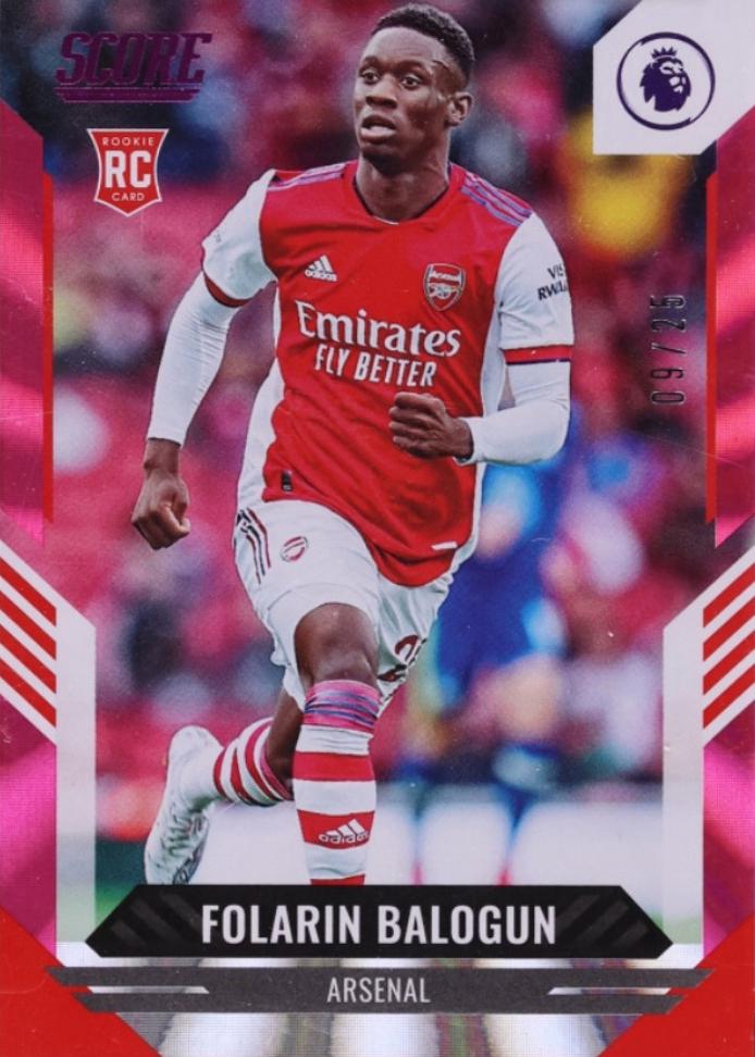 Folarin Balogun #193 2021 Panini Score Premier League