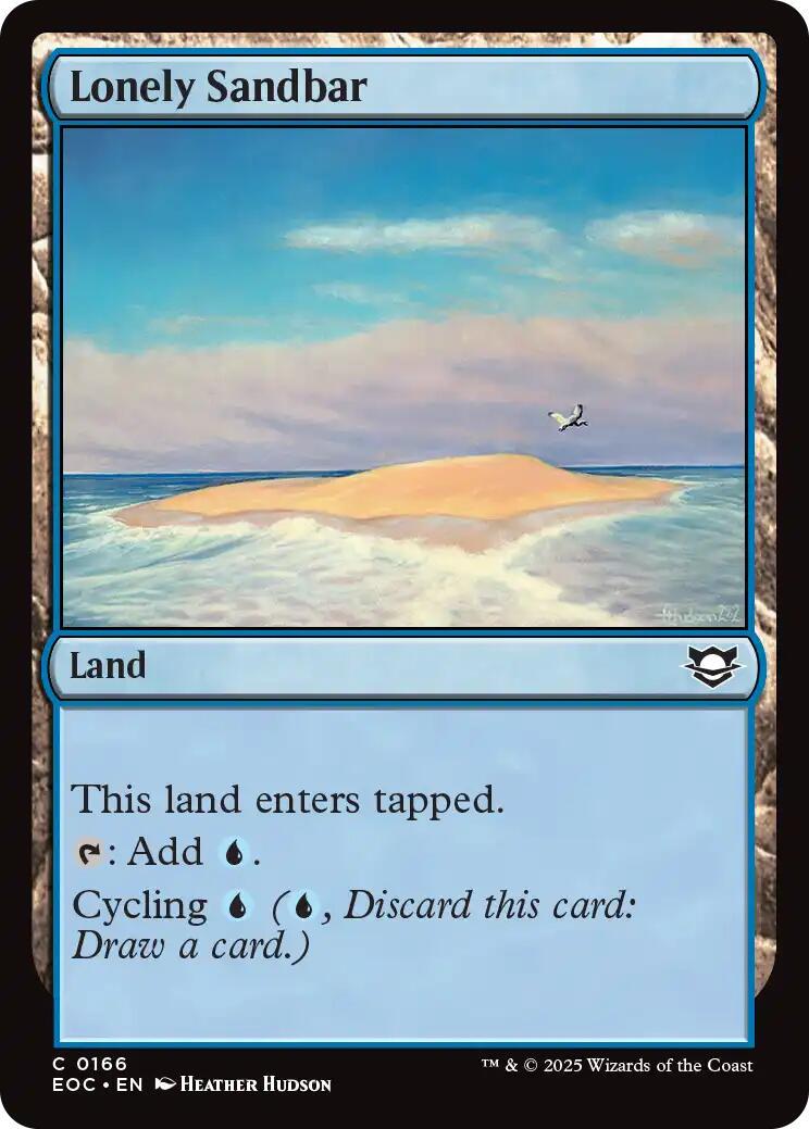 Lonely Sandbar (Magic Edge of Eternities Commander)