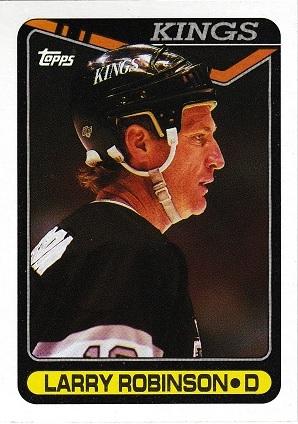 Larry Robinson #261 1990-91 Topps Hockey